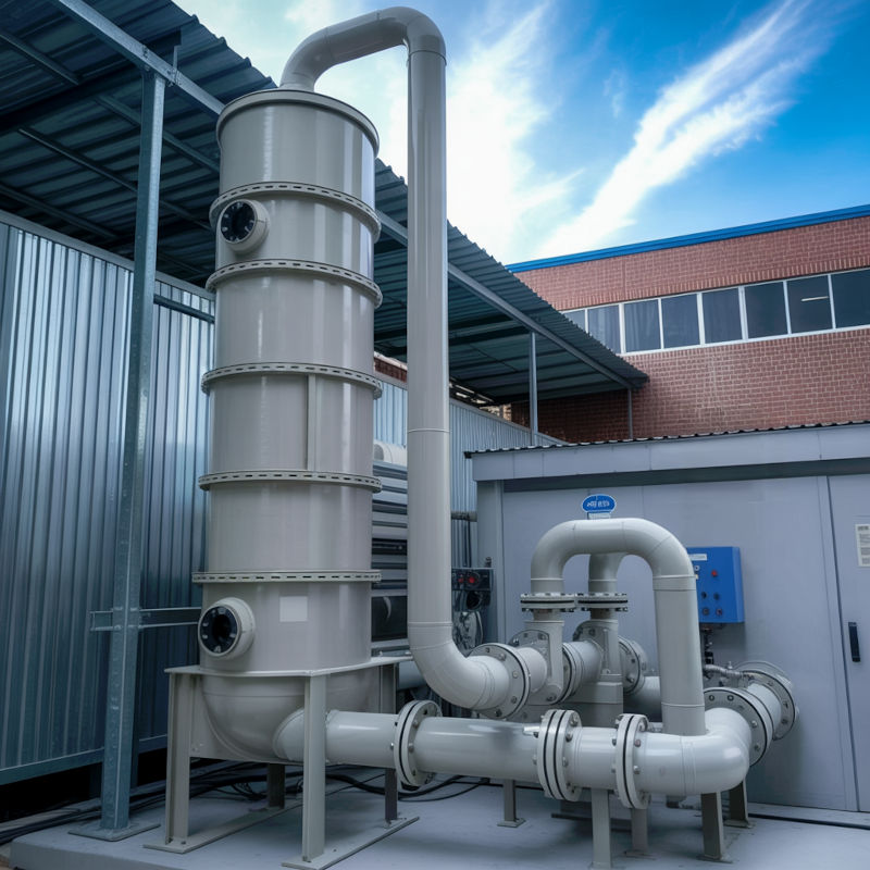 Dry Scrubbers system